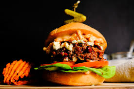 Western Blue BBQ Burger